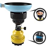 NEAN Shisha Kohleanzünder Campingkocher Gaskocher Gasbrenner Propan Butan (Gelb) -