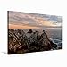 Produktbild Premium Textil-Leinwand 75 cm x 50 cm quer Pointe de Pen-Hir im Département Finistère in der Bretagne | Wandbild, Bild auf Keilrahmen, Fertigbild auf echter Leinwand, Leinwanddruck
