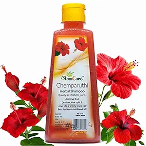 Ramcare Chemparuthi Herbal Shampoo - 120ml (Pack of 3)