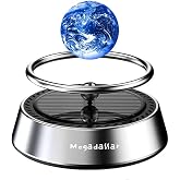 MEGADALLAR Stellar Scent Solar Powered Rotating Levitating Planet Car Air Freshener Car Accessories For Dashboard Solar Power