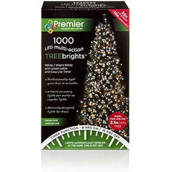 Premier Decorations 1500 Multi Action Treebrights Led Lights