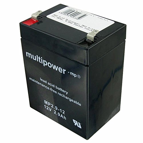Multipower Blei-Akku MP2,9-12, 12V / 2,9Ah