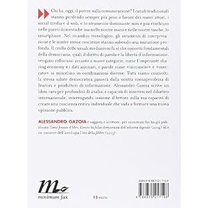 Senza filtro. Chi controlla l'informazione