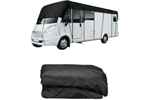 LASTDAYTIME Bâche de toit imperméable pour camping-cars et camions de 5,8 m, matériau Oxford 210D, protection efficace contre la neige et la pluie, bâche toutes saisons (8,5 x 3 m)