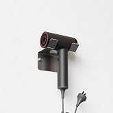 Stainless Steel Blow Dryer Hanger - Adhesive and Screw Double Mounting Option, Hair Dryer Holder