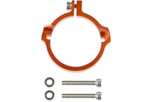 ZHUOWU Protector de Brida de Escape de Motocicleta para 250 300 XC SX XCW Six Days TPI 2017-2020 para Husqvarna TC250 TC300 TE250 TE300 TX250 TX300 Naranja