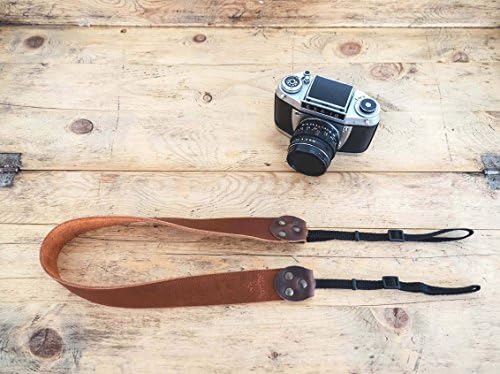 Handmade Leather strap / leather camera strap / Vintage Photo strap / Neck leather strap camera / Nikon leather strap / Canon leather strap
