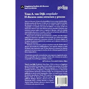 El Discurso Como Estructura Y Proceso (Cla-De-Ma)