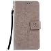 Produktbild Nancen Wallet Case Tasche Hülle für Sony Xperia X (5 Zoll) Flip Schutzhülle Zubehör Lederhülle mit Silikon Back Cover PU Leder Handytasche im Bookstyle Stand Funktion , Schmetterling Schnalle Magnet , Baum und Katze Muster Flip Funktion Kartenfächer Etui Schale ,Schütze Dein Telefon