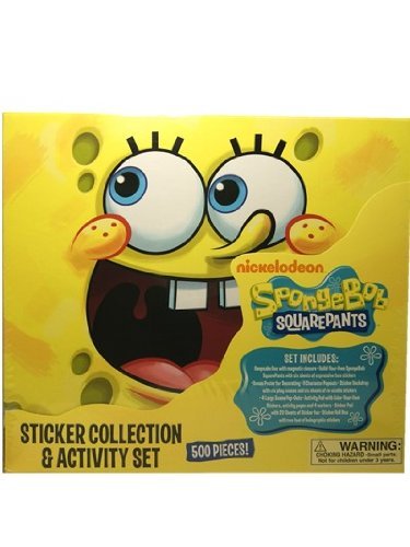 Sticker Collection & Activity Set 500 Pieces Spongebob by Paper Magic Goup inc