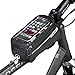 Produktbild F&H Fahrrad Rahmentasche 2.0, Handy Fahrradtasche, Oberrohrtasche, Handyhalterung, WASSERDICHT, 6,2 Zoll Touch-Screen