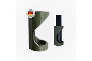 3D-Druck Camper Schalldämpferhalter 65mm - magnetisch, inklusive 45 mm & 55mm Adapter, 6 Kg Haltekraft