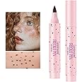 Dark Brown Freckle Pen, Natural Lifelike Freckle Makeup Pen Magic Freckle Color,Waterproof Longlasting Soft Dot Sopt Pen for Natural Effortless Sunkissed Makeup