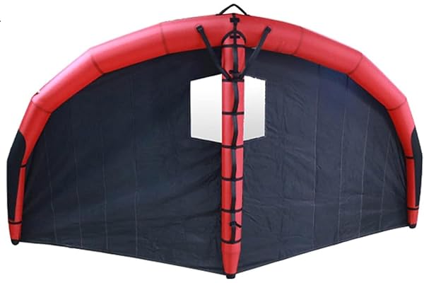 Handhållen Foil Wing Kite, 5㎡ Wing Foil Kitesurfing, Uppblåsbar Wingsurfer Kite, har förvaringsväska och surfkoppel, för Wind Wing Foiling
