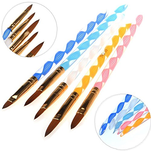 Coscelia Acryl Nagelset Acrylic Nageldesign Kits Acryl Starterset 54tlg Pailette Acrylpulver Dekorationset Muttertag Geschenk - 5