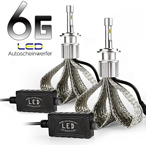 After New Car Headlights Conversion Kit 2 6 Gen Auto LED Headlight Bulbs 60 W 9000lm 6000 K – H8 H9 H11