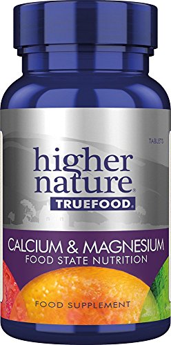 Higher Nature True Food Calcium and Magnesium - 120 tablets