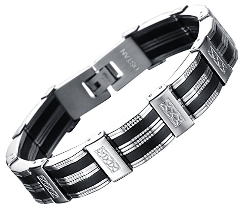 Ostan – Gotik 316L Edelstahl Herrenarmband