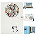Produktbild Apple iPad Air 2 Lederhülle, Asnlove PU Ledertasche Schutzhülle + Weich Hülle Stand Feature Flipcase Tasche Leather Case mit Standfunktion Tablet Etui mit Karte Slots für iPad Air 2 / iPad 6 Smart Cover mit Auto Sleep Wake up / Standfunktion - Pinguin