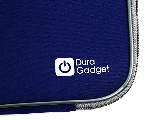 DURAGADGET Transport-Tasche H  lle Sleeve Case in Blau  Robust und wassersabweisend  F  r Ihren 10 5  tragbarer DVD-Player von DBPOWER  PD102 