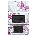 Produktbild Nintendo 3 DS Case Skin Sticker aus Vinyl-Folie Aufkleber Pink Schmetterling Pink Butterfly