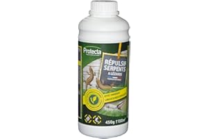 Protecta® Répulsif Serpents et Lézards - Granulés Ultra Efficaces - Action Immédiate et Longue Durée - Anti Serpents & Lézards Extérieur - Facile à Utiliser - Made in France