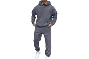 GENERIC Ensemble Jogging Homme, Survêtement Homme Sweats À Capuche Et Sport Pantalons Gym Jogging Sportswear Tenue