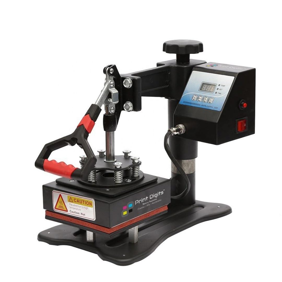 Print Digits 6x6 Heat Press DTF Sticker Pasting Review 2024 Model