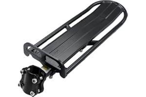 CJHZQYY Portaequipajes Bicicleta Montaña Trasero, Ajustable 20 Zoll Portabultos la Bici Carrier Trasera Estante del Camino, Aluminio Tijas Bicicleta de Montaña Portabicicletas Capacidad de 10 KG