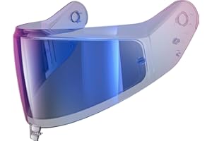 SHARK, Pantalla para casco de moto SKWAL i3 / D-SKWAL 3 / RIDILL 2, IRRIDUM Blue