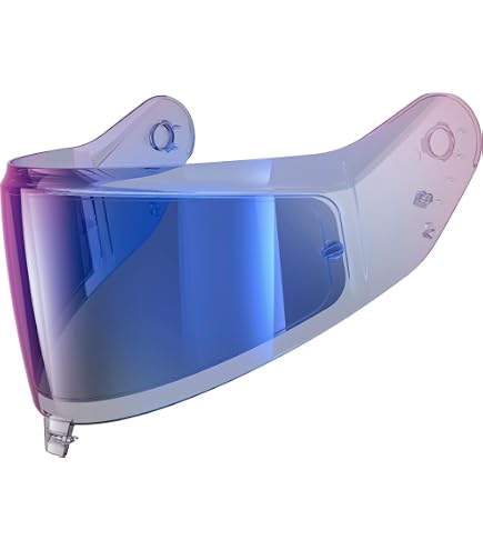 Visier SKWAL I3 Kompatibel Shark Visier Vz40045pred Für Motorradhelm - IRRIDUM Red, Pinlock-ready Iridium Red Visier