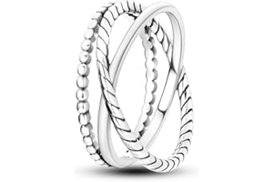 NARMO 925 Sterling Silber Frauen Ringe Mond Stern Ring Evil Eye Ring Bunte Cubic Zirkonia Ring Stapelbare Vintage Ringe Statement Ringe für Frauen Größe 6-9