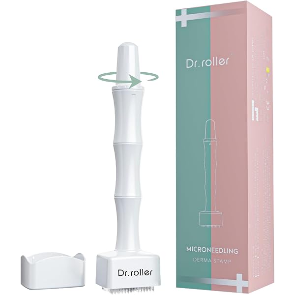 Sodacoda Dermaroller Mit 600 Titan-Nadeln – 0,50 Mm, Für Hautverjüngung & Kollagenstimulation