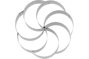 ‎RBV BIRKMANN Birkmann, Ausstechform Kipferlkranz, 10 cm, Edelstahl, hochwertige Qualität, 189966