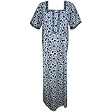 Indiatrendzs Women's Cotton Nighty Floral Sleepwear (chest 46)
