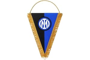 Giemme Gagliardetto Inter Ufficiale Logo Nuovo Misura cm. 20 x 28 Triangolare nerazzurro GAGIN20X28NALN1201