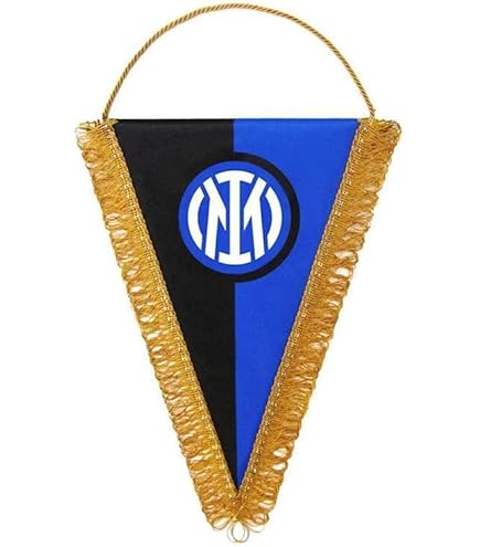 Fanion Bologna FC Triangulaire Officiel - Grand Modèle 30x36 Cm - Fabriqué En Italie