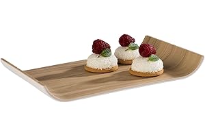 APS GN 1/4 Tray Frida, Service Helper, White and Beige Melamine Tray, 16.2 x 26.5 cm, 3 cm Height