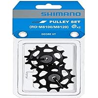 Kit Galets Tendeur Vélo 12T - Pour Dérailleur 5/6/7/8 Vitesses Avec Écrous