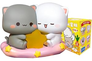 Mitao Cat Series 4 Blind Box Kawaii-figurer Action slumpmässig samling gissning hemlig väska samlarobjekt skrivbordsprydnader