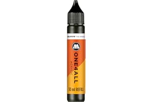 Molotow Recharge Refill One4All - Pour marqueur permanent 30 ml Signal Black