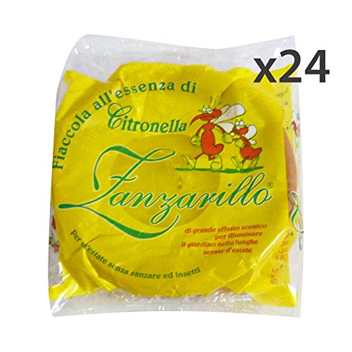 Preisvergleich Produktbild Set 24 Candele Citronella In COCCIO ZANZARILLO Gartenmöbel