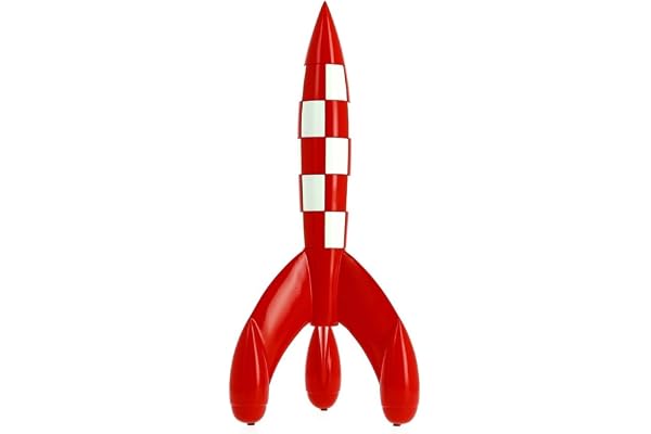 Moulinsart Statue - Måneraket Tintin (60 cm)
