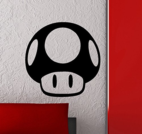 Preisvergleich Produktbild Wandtattoo Super Mario Pilz Nintendo (S)