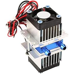 DIY Réfrigération à Semi-Conducteur Réfrigération Thermoélectrique à Refroidisseur à Effet Peltier Dispositif de Refroidissement par Eau (120W)