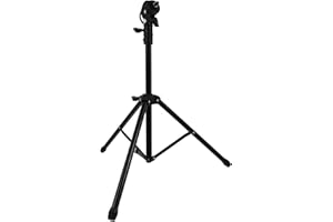 ibasenice Adjustable Metal Drum Stand Black for Snare Drum Practice and Electronic Kits 37.4 Inch Height with Stable Tripod Frame for Beginner Drummers