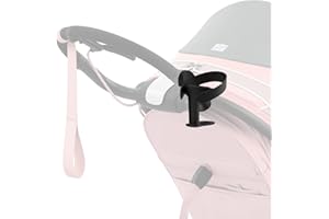 Cybex Portabebida 2 en 1 para el cochecito Jogger AVI, Para colocar la botella y el móvil, Negro