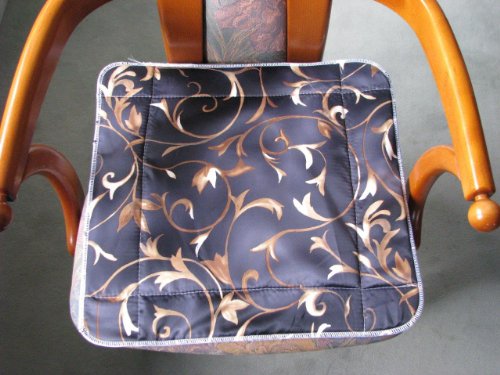 MEX-LINE Inkontinenz Stuhlauflage DESIGN: Karo rot, wasserdichte Sitzauflage/ Sitzkissen/ Nässeschutz, waschbar und wiederverwendbar, ca. 45 x 45 cm - 5