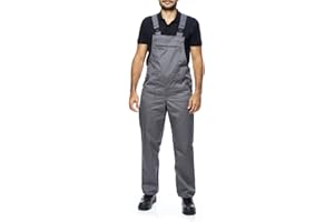 MAZALAT work wear Salopette Longue avec Poches Multifonctions Vêtements Professionnels pour Artisans, Maçons, Couvreurs, Menuisiers, Électriciens et Bien d'autres |Made in EU