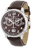 Zeppelin Herren-Armbanduhr XL LZ127 Graf Chronograph Quarz Leder 76843